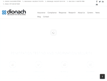 Tablet Screenshot of dionach.it