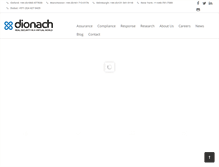 Tablet Screenshot of dionach.nl